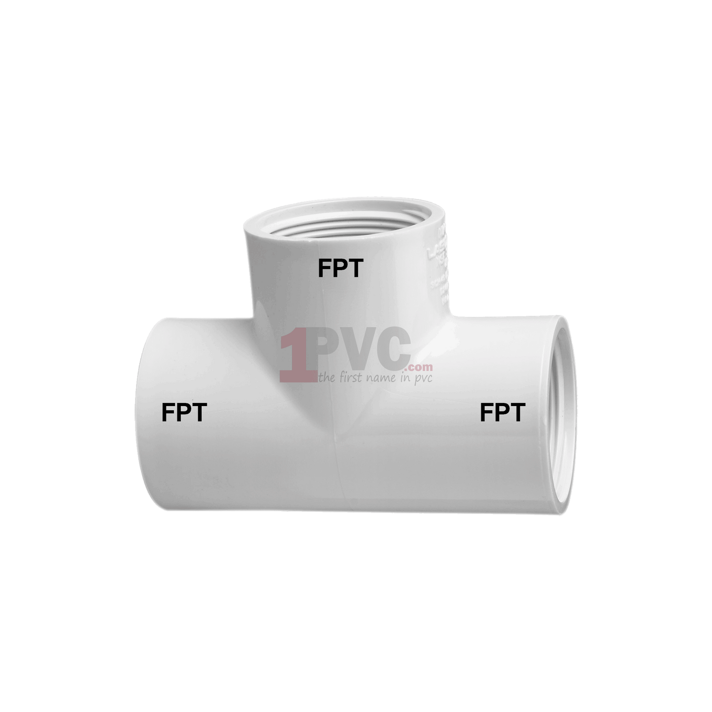 PVC 40 Tee (FPT x FPT x FPT)