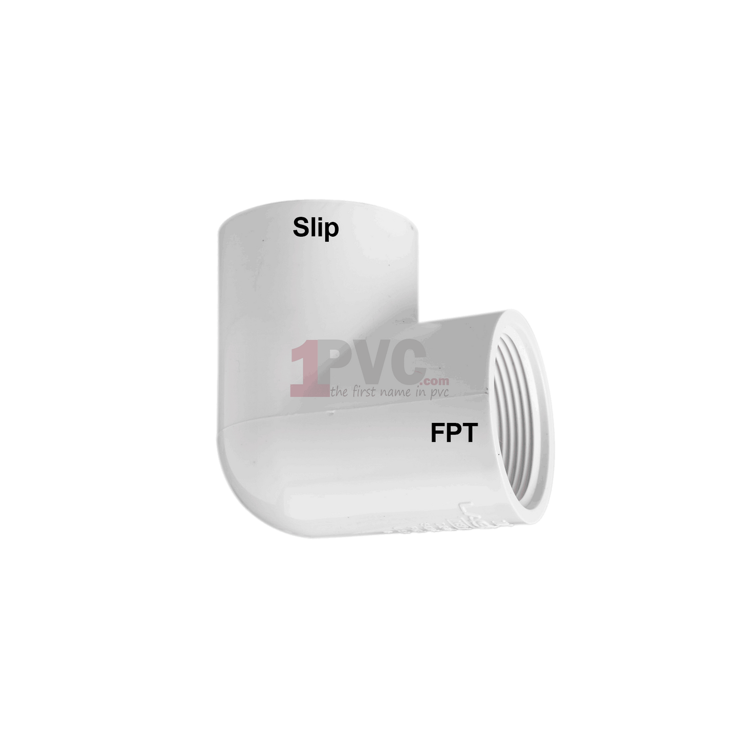 PVC 40 90° Elbow (Slip x FPT)