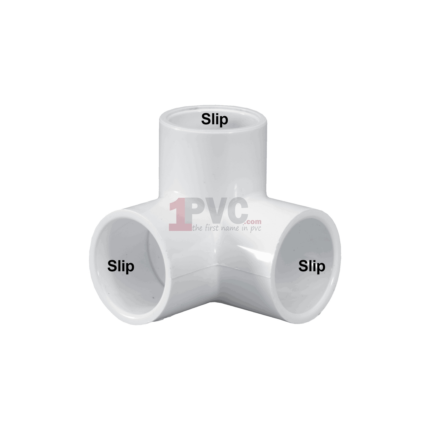 PVC 40 90° Side Outlet Elbow (Slip x Slip x Slip)