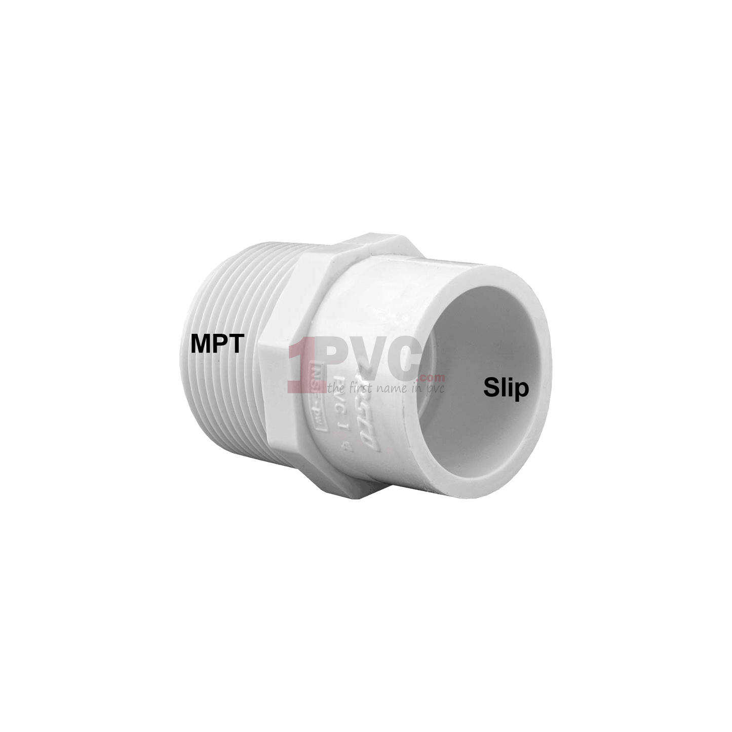 pvc Reducing Male Adapter MPT by Slip