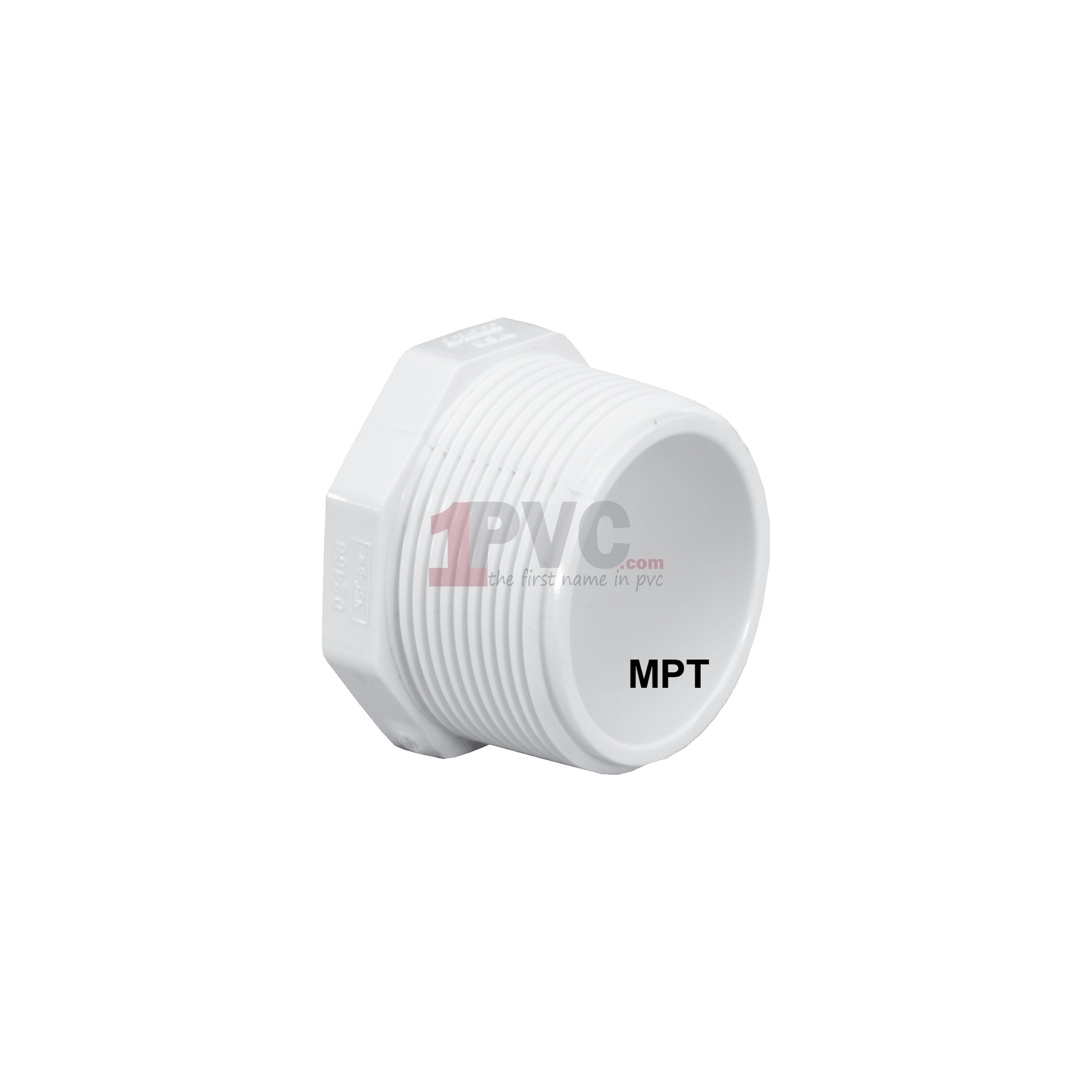 pvc plug with MPT connection
