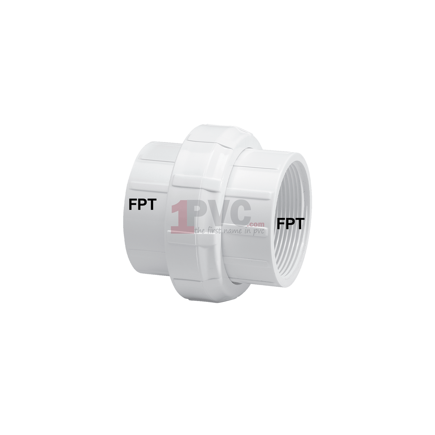 pvc union with FPT connections