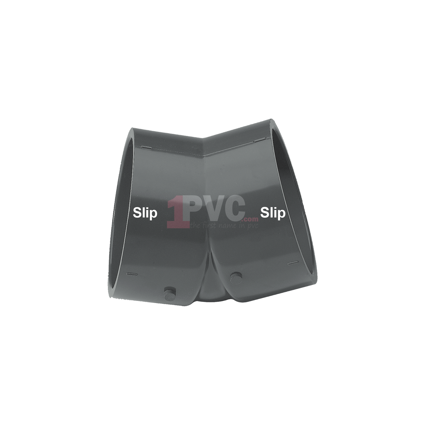 PVC 80 30° Elbow (Slip x Slip)
