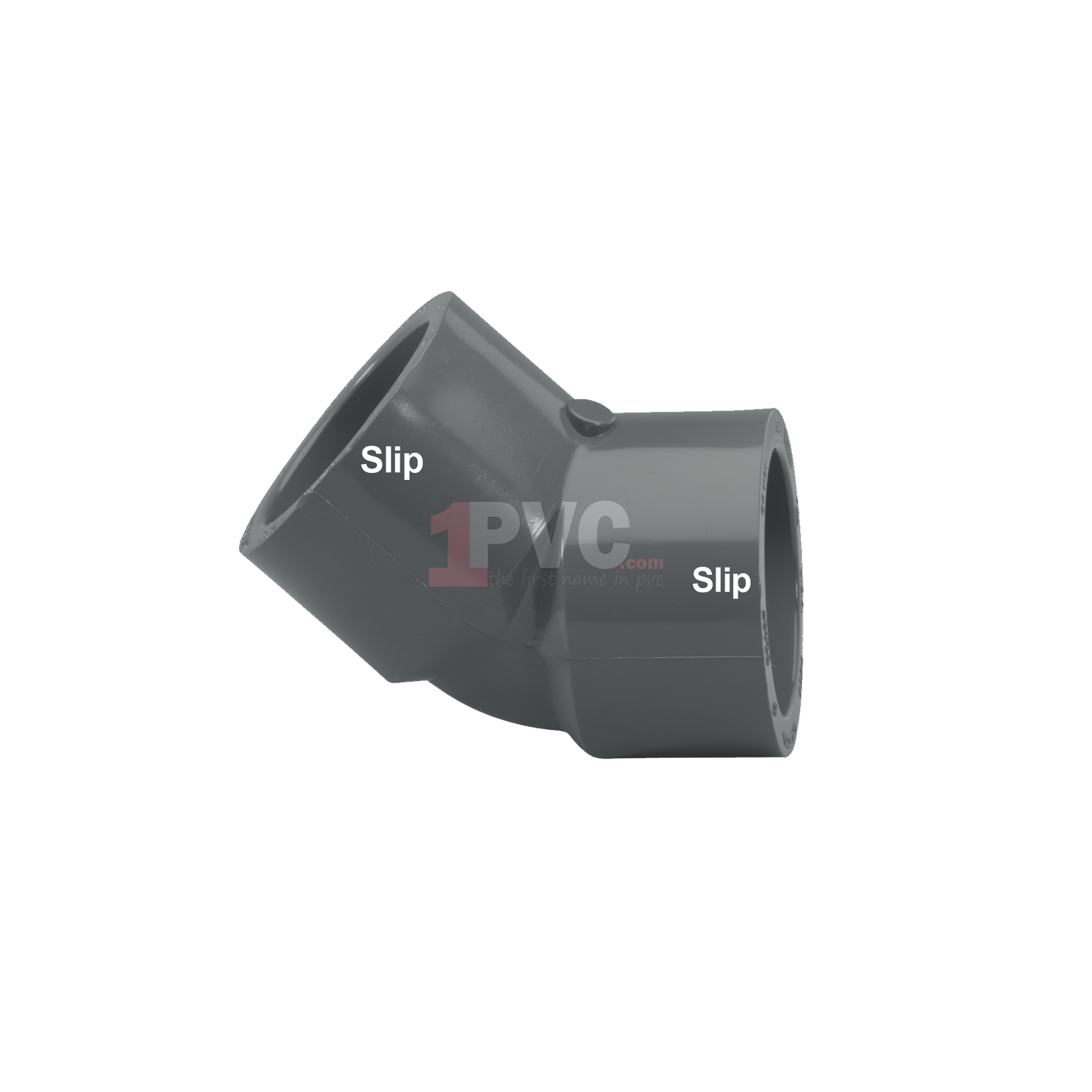 PVC 80 45° Elbow (Slip x Slip)