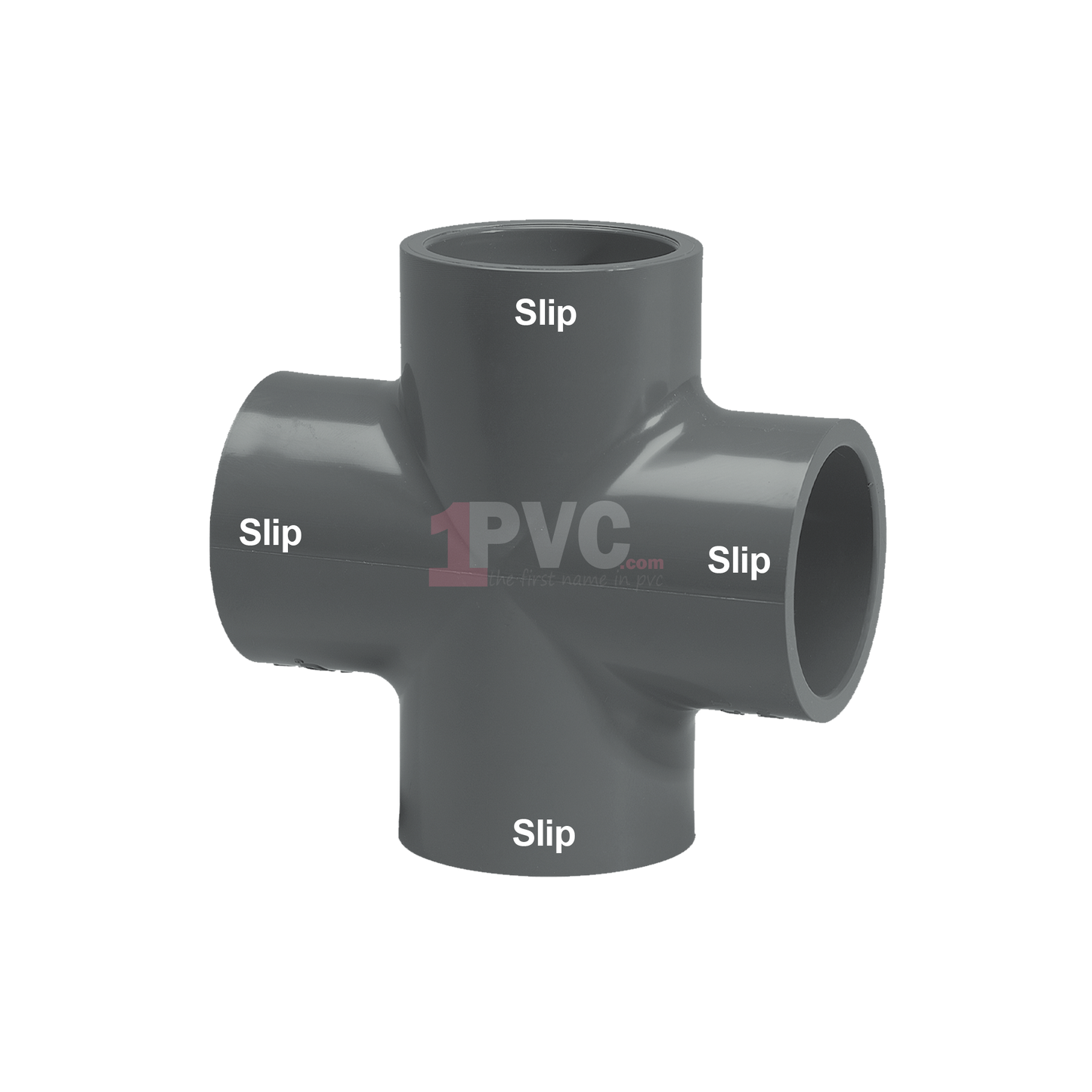 PVC 80 Cross (Slip x Slip x Slip x Slip)