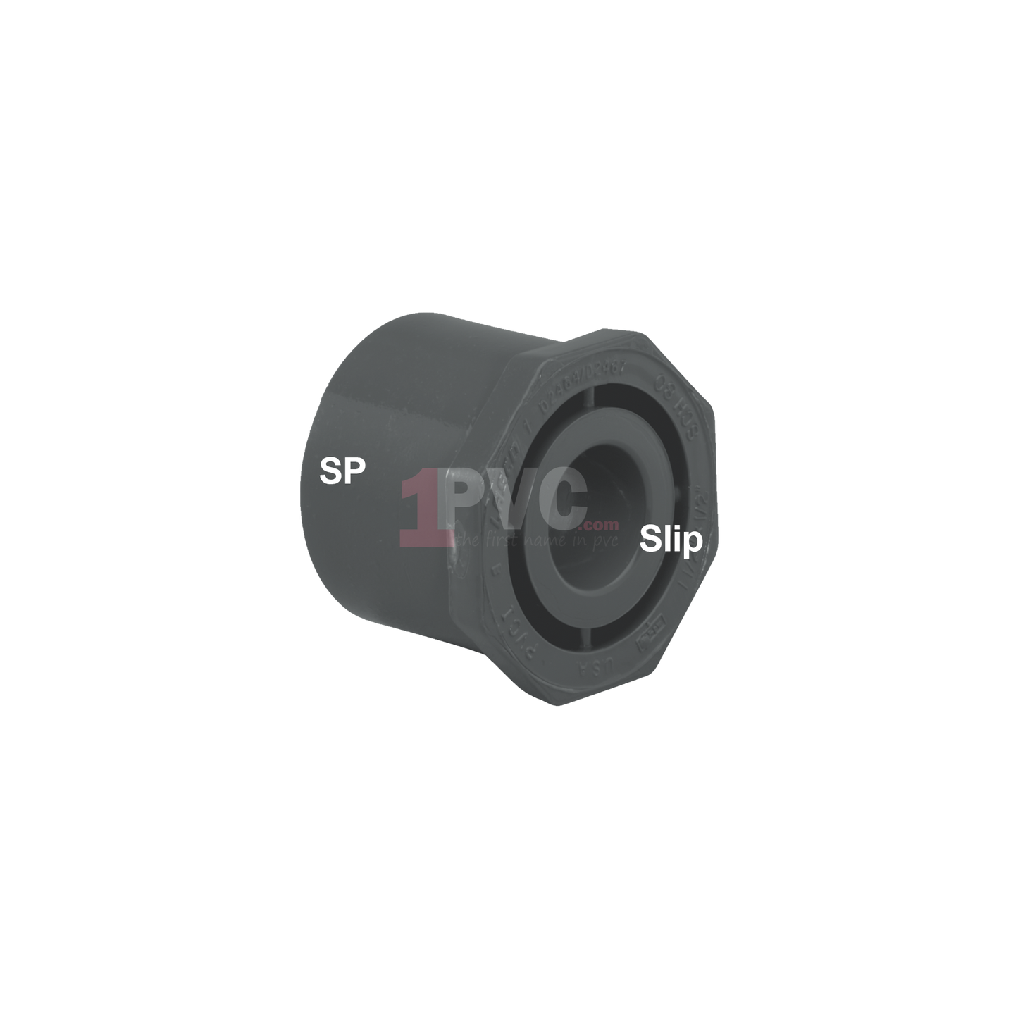 PVC 80 Reducer Bushing Flush Style (SP x Slip)