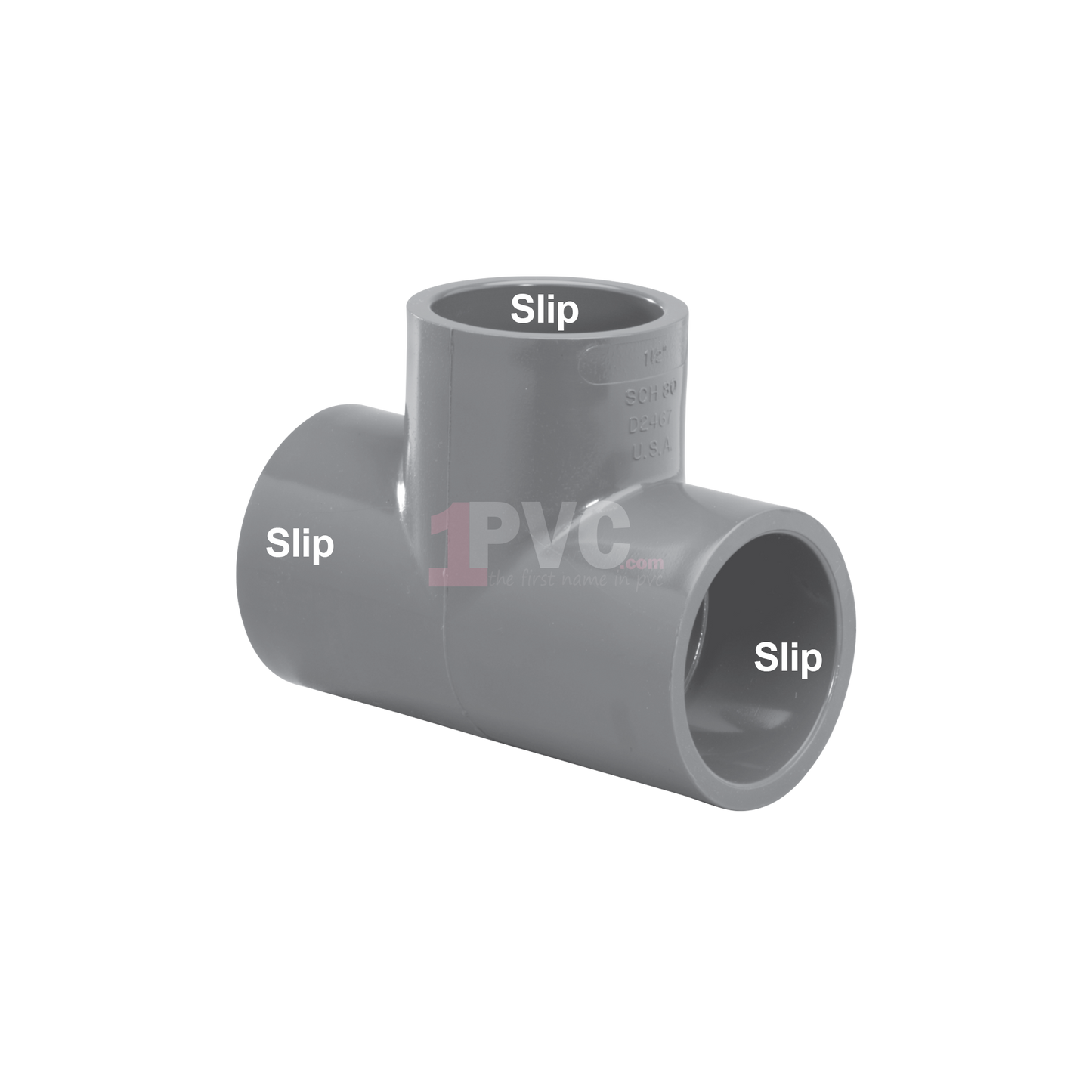 CPVC 80 Tee (Slip x Slip x Slip)