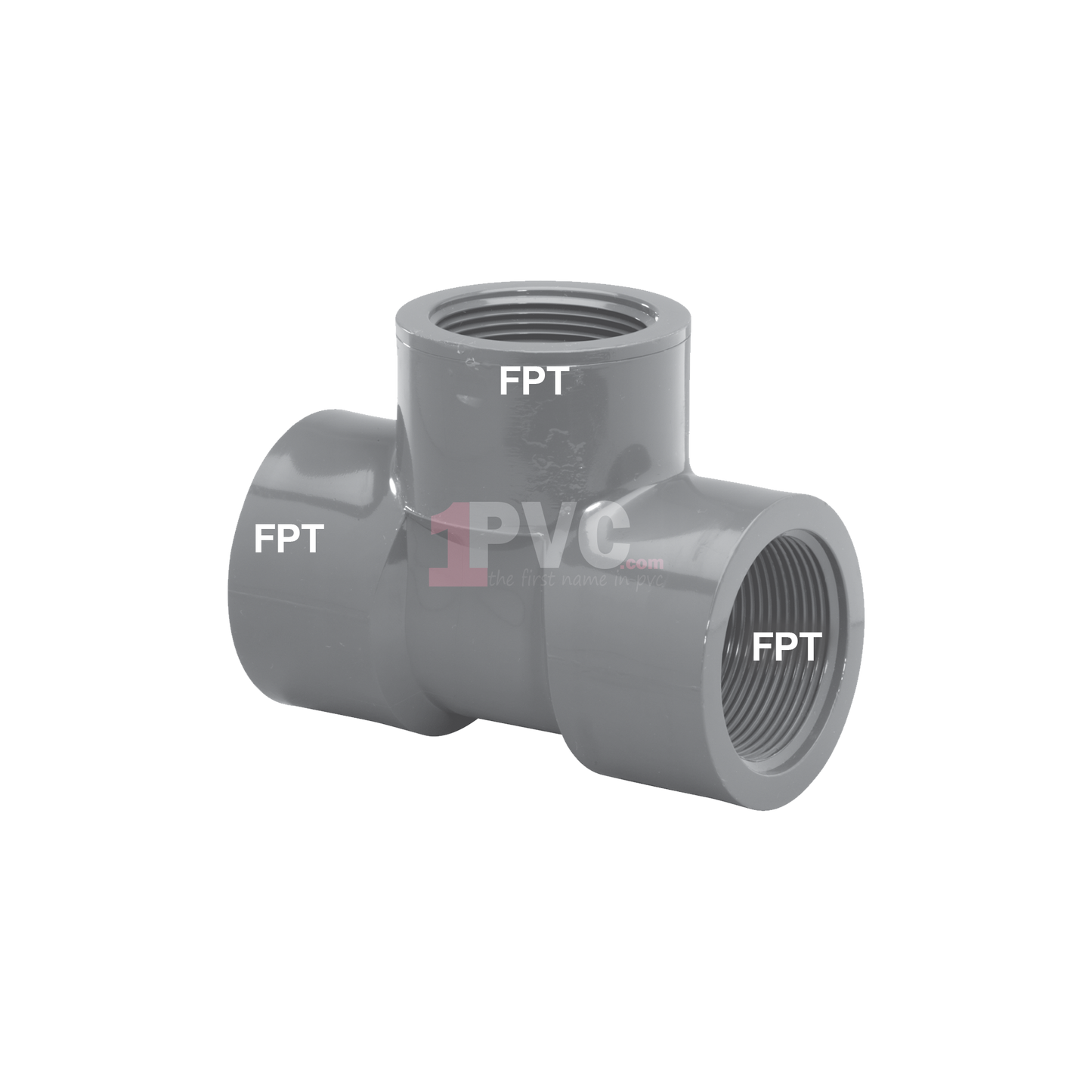 CPVC 80 Tee (FPT x FPT x FPT)