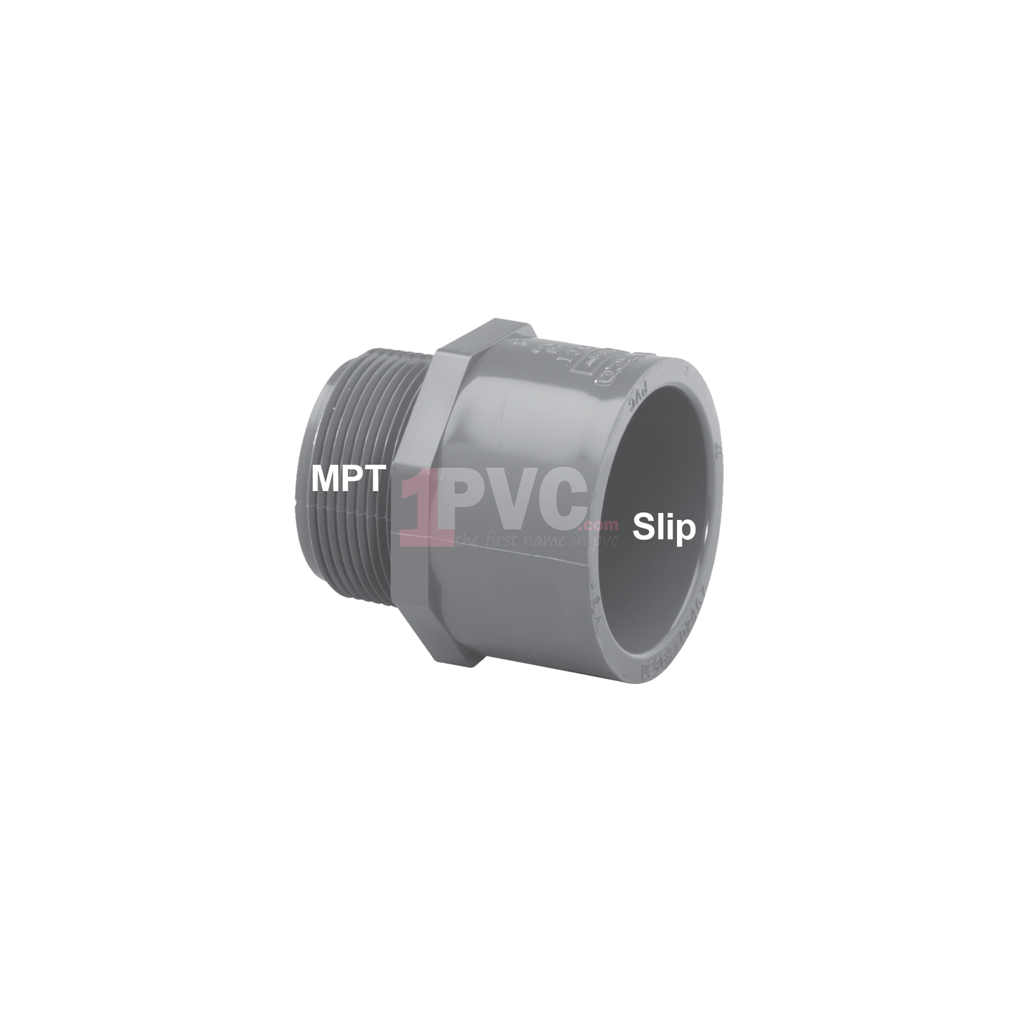 CPVC 80 Male Adapter (MPT x Slip)