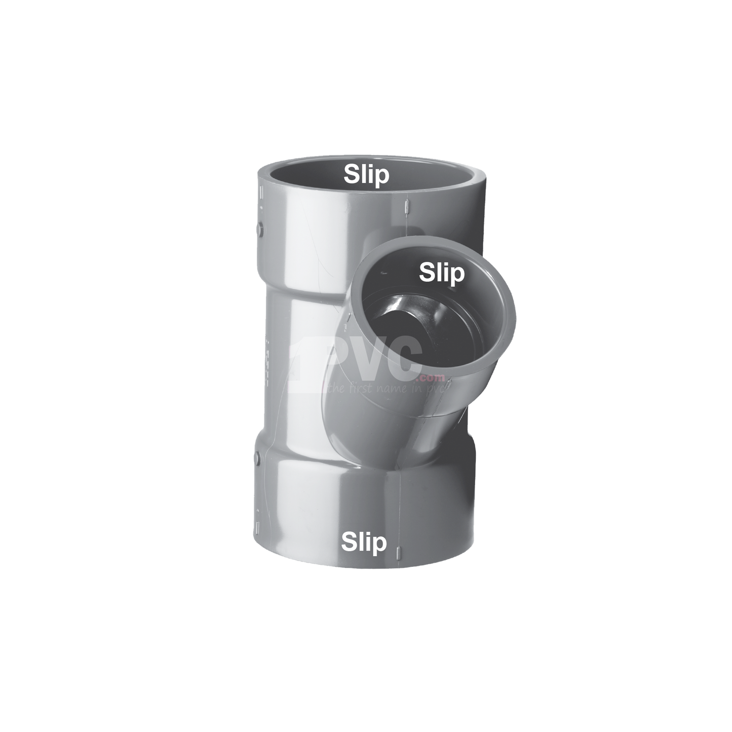 CPVC 80 Reducing Wye (Slip x Slip x Slip)