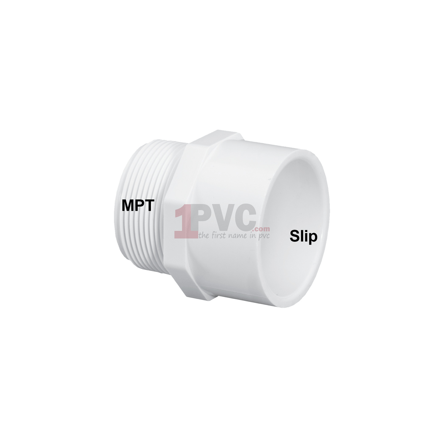 pvc Male Adapter MPT by Slip