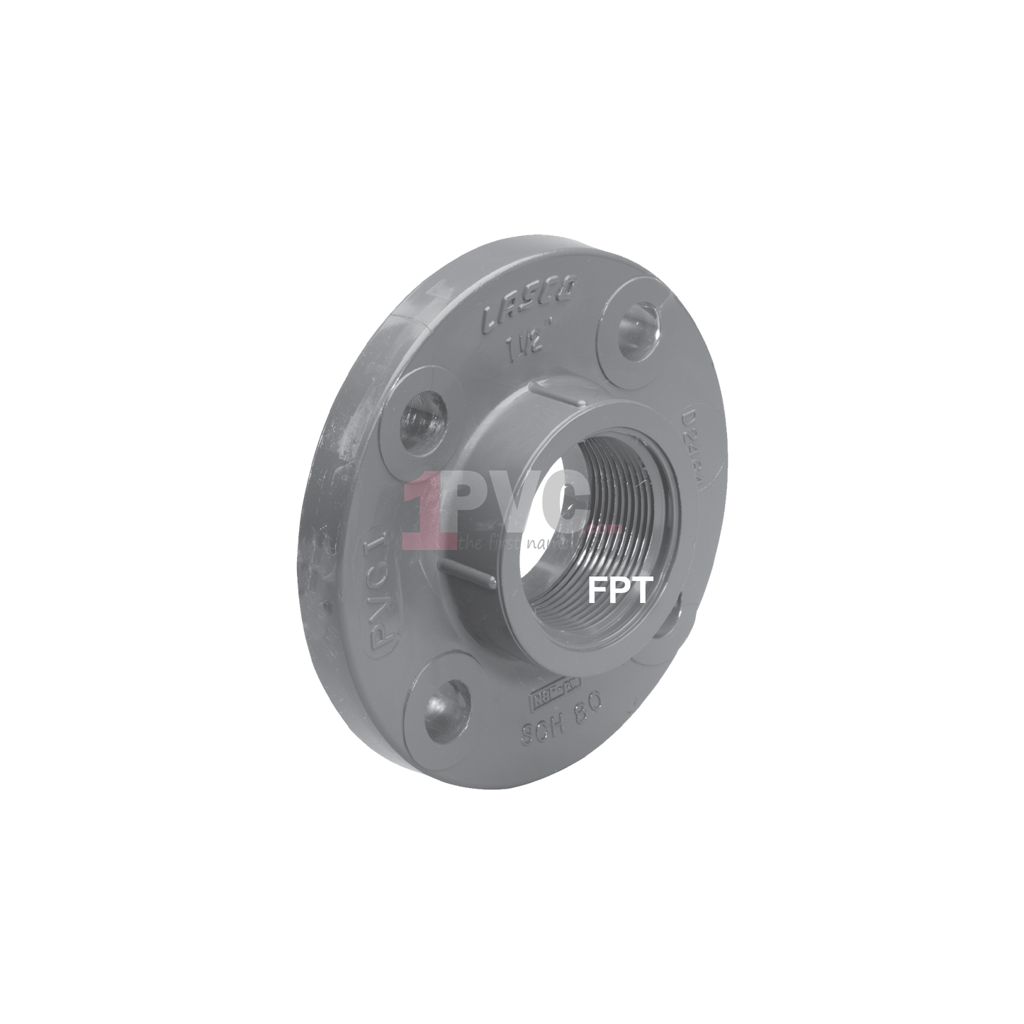 CPVC 80 Flange Solid Style (FPT)